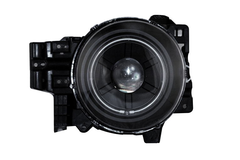 FJ Cruiser Projector Headlights with Halo - Black FJ Cruiser Projector Headlights with Halo - Black