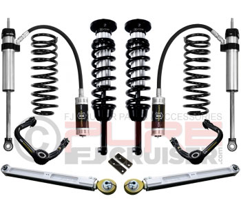 2007-2009 Toyota FJ Cruiser 0-3.5" Suspension System - Stage 4 (Billet) - Click Image to Close