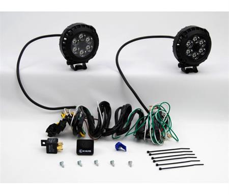 KC HiLiTES LZR LED; 4" Round Spot System 24w (pr) KC HiLiTES LZR LED; 4" Round Spot System 24w (pr)
