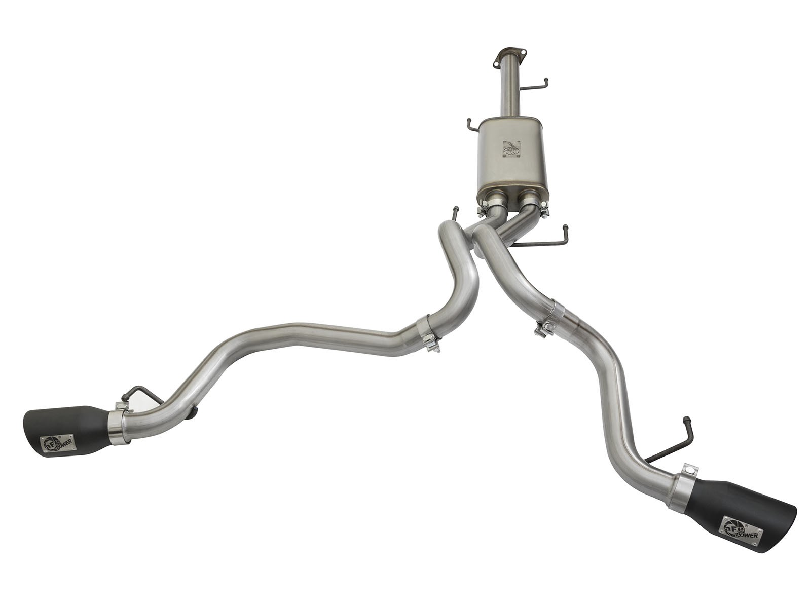 aFe POWER 49-46029-B MACH Force-Xp 3" to 2-1/2" Stainless Steel Cat-Back Exhaust System - Click Image to Close