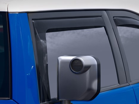 WeatherTech FJ Cruiser Side Window Deflectors - Front Set - Click Image to Close