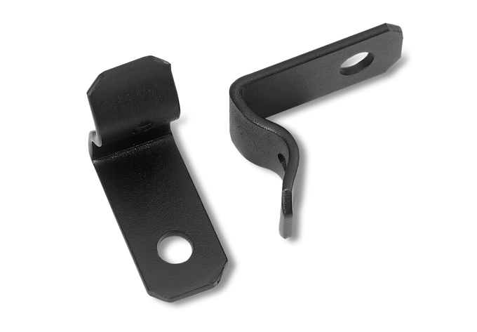 Warrior Products Universal Auxiliary Light Tab Brackets Fits 1" Round Tubing - Click Image to Close