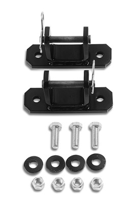 Warrior Products Universal Tow Bar Mounting Brackets (pair) - Click Image to Close