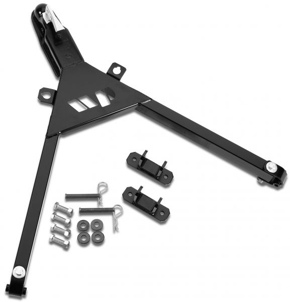 Warrior Products Universal Fixed Tow Bar (includes #861 Mounting Brackets) - Click Image to Close
