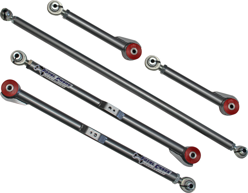 Total Chaos 07+ FJ Chromoly Adjustable Rear Links - Click Image to Close