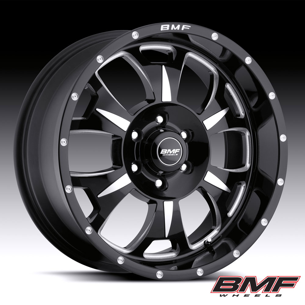 BMF Wheels M-80 Black 04 & Up Ford 1/2 Ton
