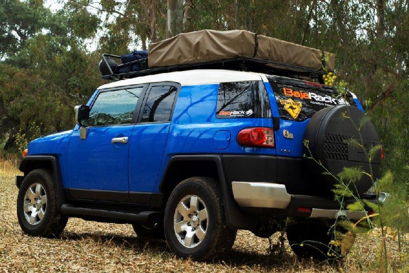 Baja Rack FJ Cruiser Expedition Rack for Roof Top Tents - Click Image to Close