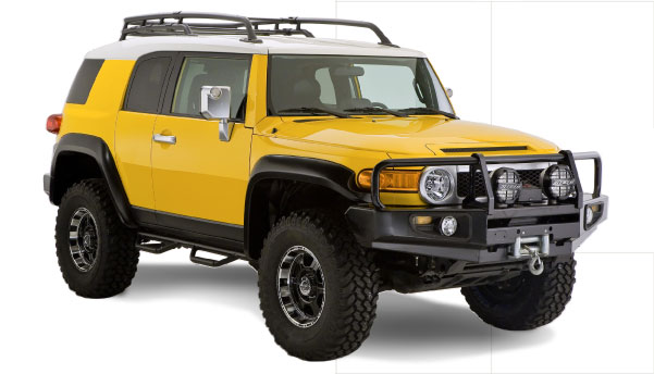 Bushwacker Extenda Fender Flares 2007+ FJ Cruiser - Click Image to Close