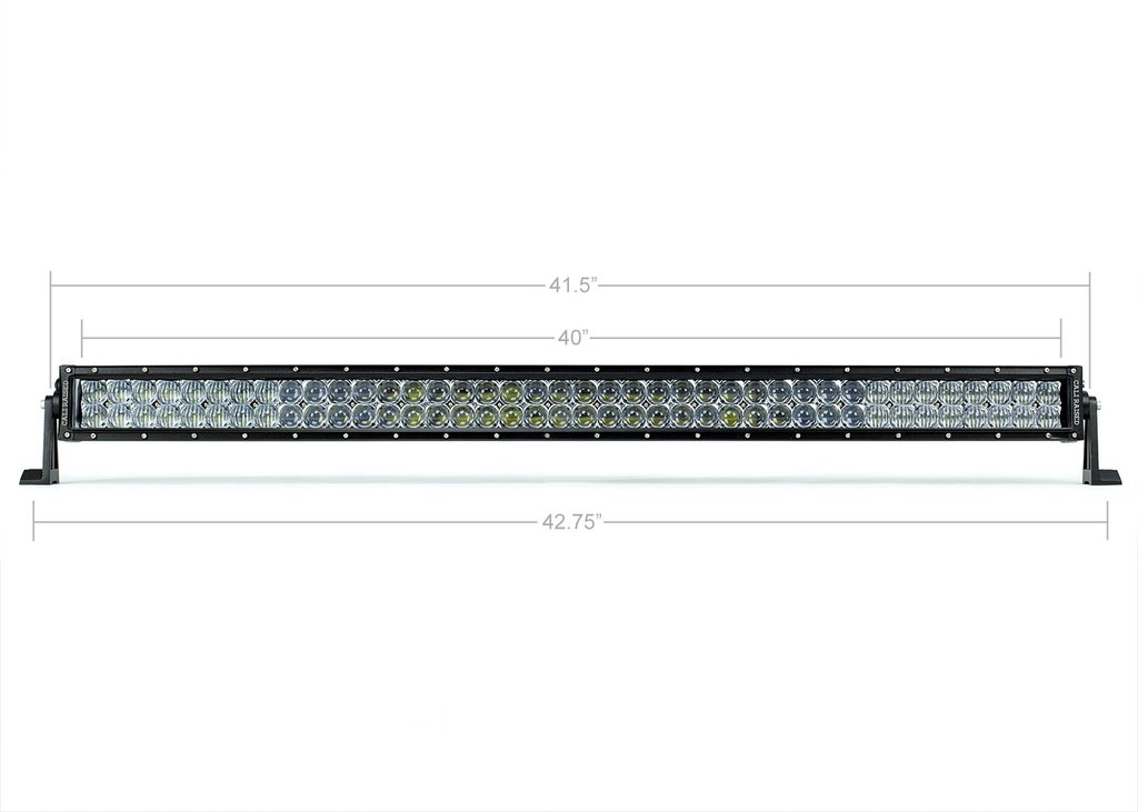 Cali Raised 42 In. Dual Row 5D Optic OSRAM LED Bar