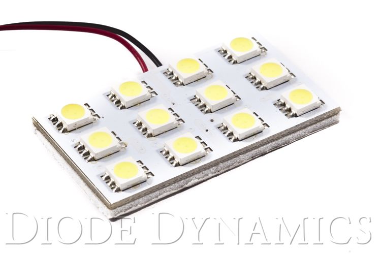 Diode Dynamics Dome Light LED Boards SMD12 Cool White (PAIR)