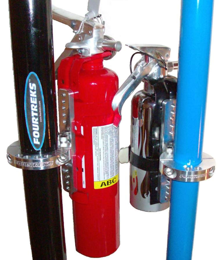 Fourtreks Modular Fire Extinguisher Mount - Click Image to Close
