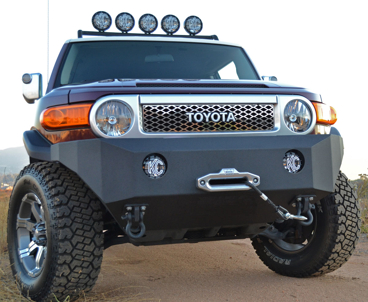 Body Armor FJ Cruiser Front Bumper - Click Image to Close