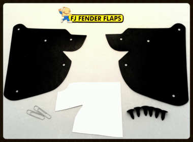 FJ Cruiser Fender Flaps - Adds 2" Tire Clearance - Click Image to Close