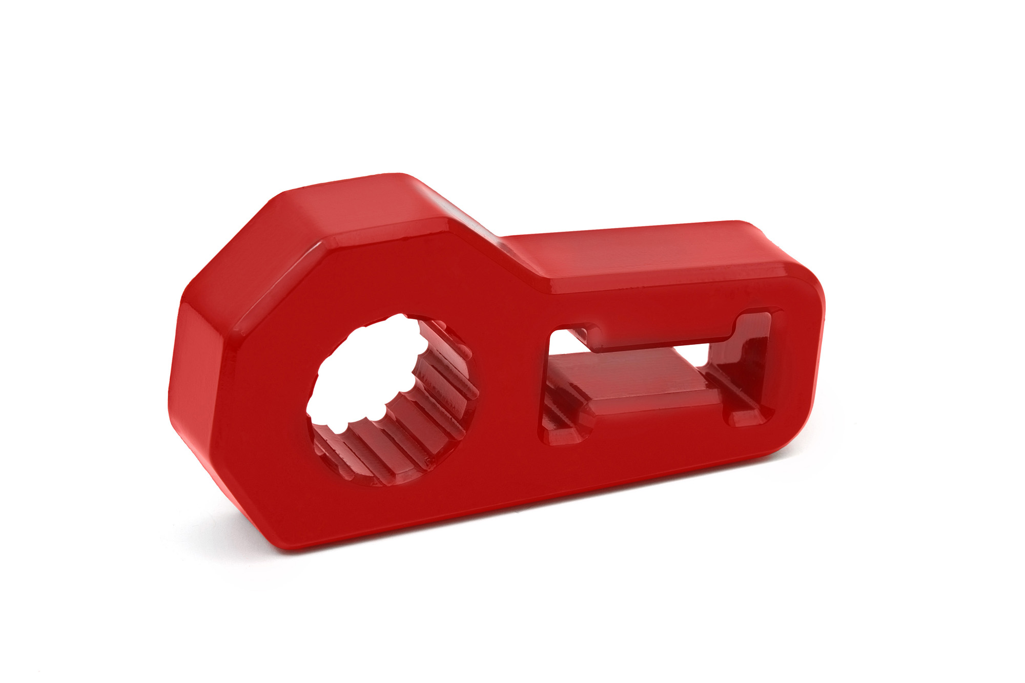 Jack Handle Isolator by Daystar - RED - Click Image to Close