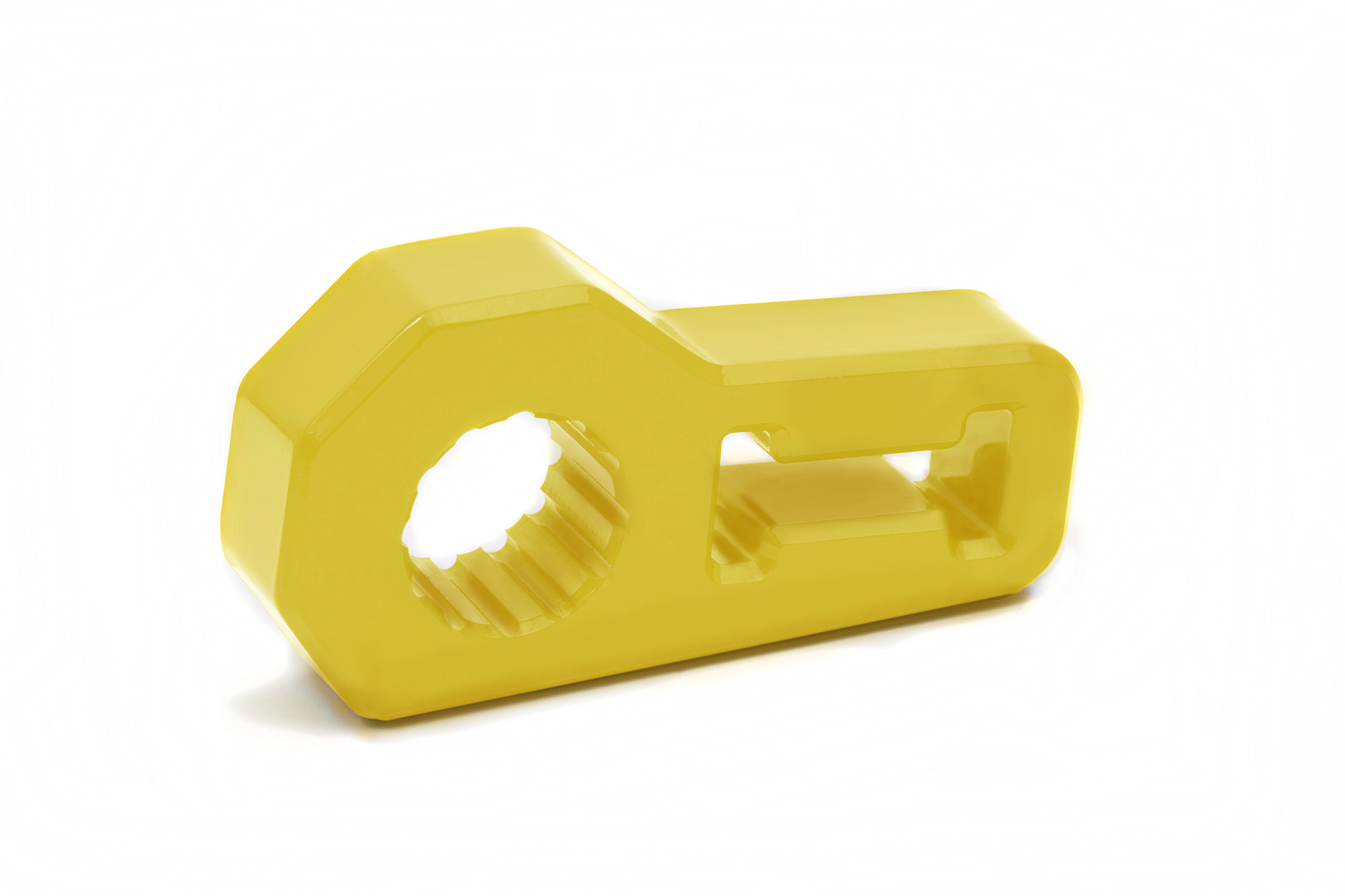 Jack Handle Isolator by Daystar - YELLOW - Click Image to Close