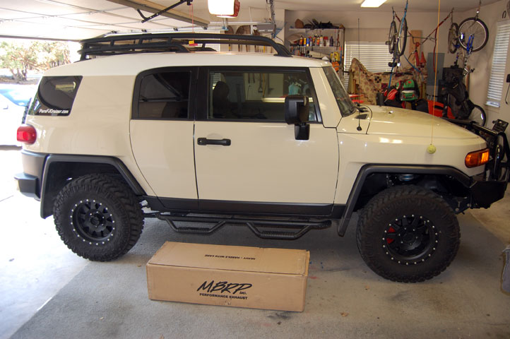 MBRP Aluminized Cat-Back Off-Road Exhaust System 07-09 FJ Cruiser