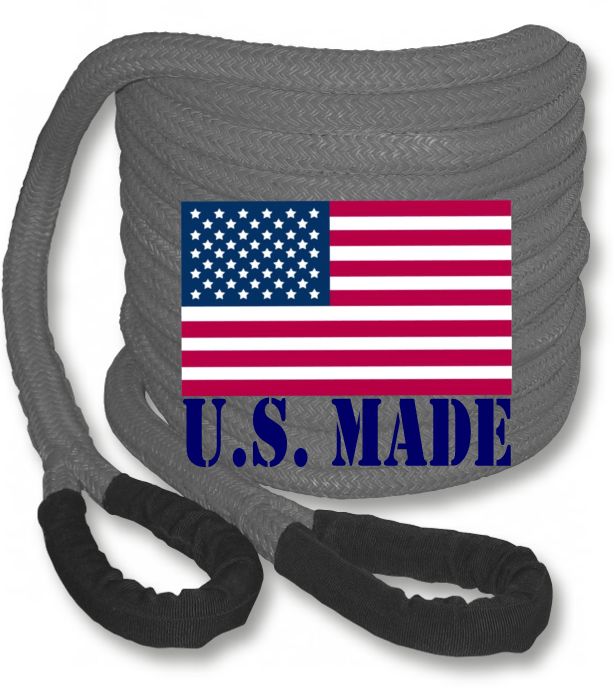 PolyGuard Kinetic Recovery Rope - GRAY - Click Image to Close