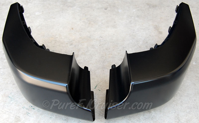 Trail Teams Edition Black End Caps - REAR ONLY