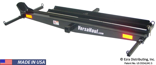 Versahaul Single Motorcycle Carrier with Ramp Option VH-55 RO - Click Image to Close