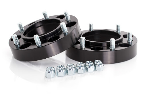 SpiderTrax 1.25" Thick Wheel Spacers - BLACK