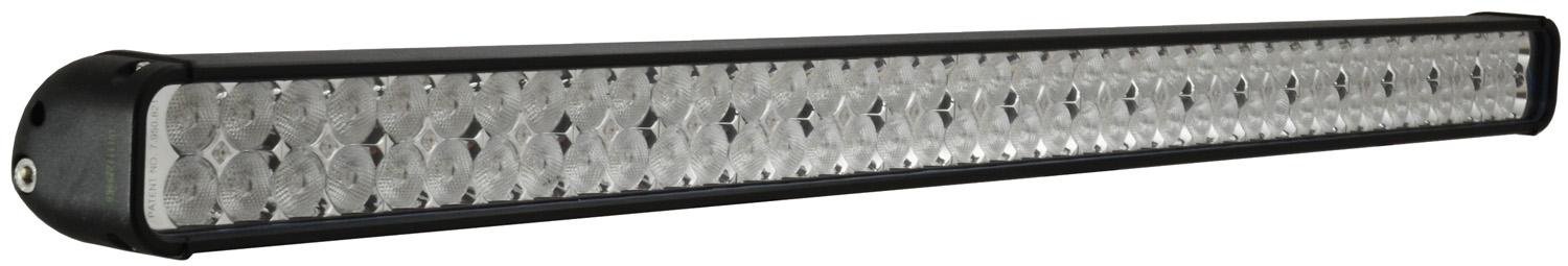 6" XMITTER LED BAR BLACK 8 LED'S EURO - Click Image to Close