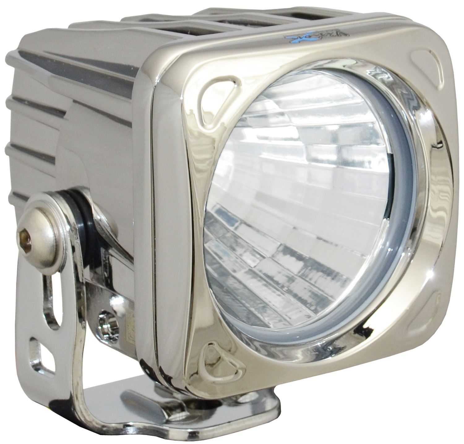 OPTIMUS SQUARE CHROME 1 10W LED 20° MEDIUM - Click Image to Close