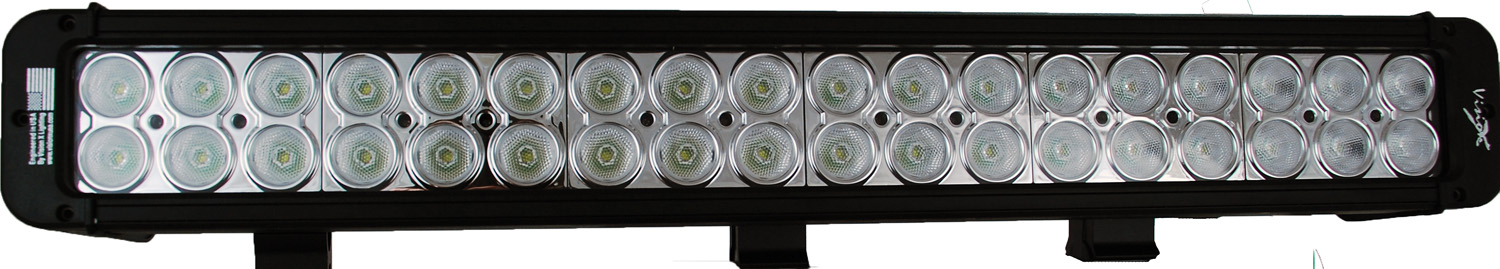 30" XMITTER PRIME LED BAR BLACK FIFTY FOUR 3-WATT LED'S 10 DEGREE NARROW BEAM - Click Image to Close