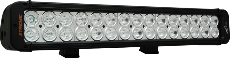 18" Xmitter Prime Xtreme LED Bar Black Thirty 5-Watt LED's 10 Degree Narrow Beam - Click Image to Close