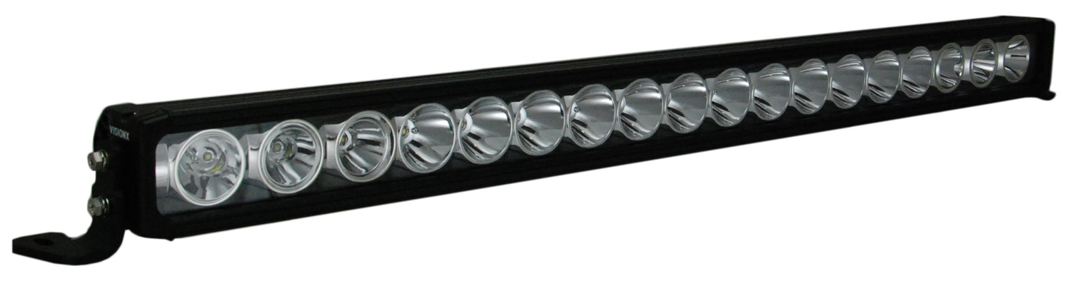 40" XMITTER PRIME IRIS LIGHT BAR 21 LED WITH TILTED OUTER OPTICS FOR MIXED BEAM