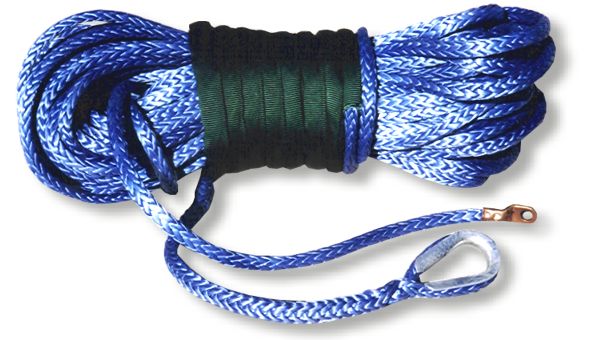 Amsteel Blue Winch Rope 5/16" X 100' - Click Image to Close
