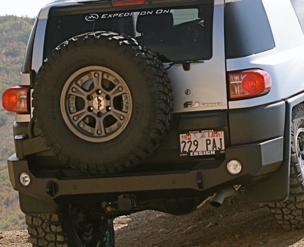Expedition One Trail Series Rear Bumper with Smooth Motion STC System - Click Image to Close