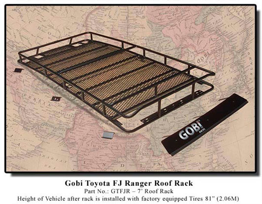 Gobi Ranger FJ Cruiser Roof Rack w/ FREE Ladder & Shipping! Gobi Ranger FJ Cruiser Roof Rack w/ FREE Ladder & Shipping!