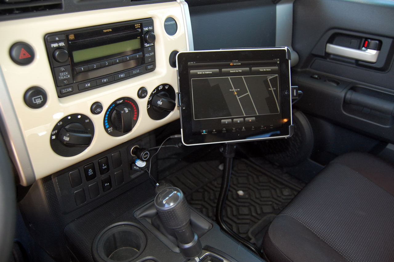 Tablet pc or iPad mount? Toyota FJ Cruiser Forum