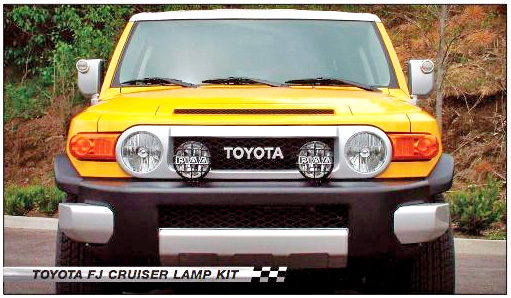 PIAA Driving/Fog Lamp System - Exclusively for the Toyota FJ Cruiser!