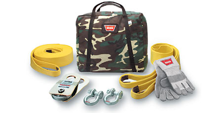 Warn Medium-Duty Winching Acc Kit (Camo)