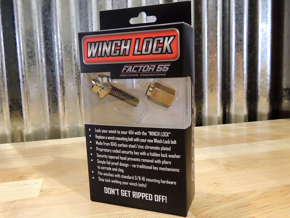 Factor 55 Winch Lock Assembly 3/8-16 Factor 55
