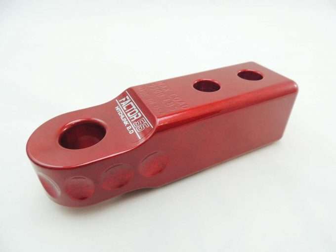 Factor 55 HitchLink 2.0 Reciever Shackle Mount 2 Inch Receivers Red Factor 55 - Click Image to Close