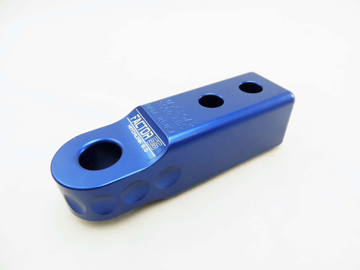 Factor 55 HitchLink 2.0 Reciever Shackle Mount 2 Inch Receivers Blue Factor 55 - Click Image to Close