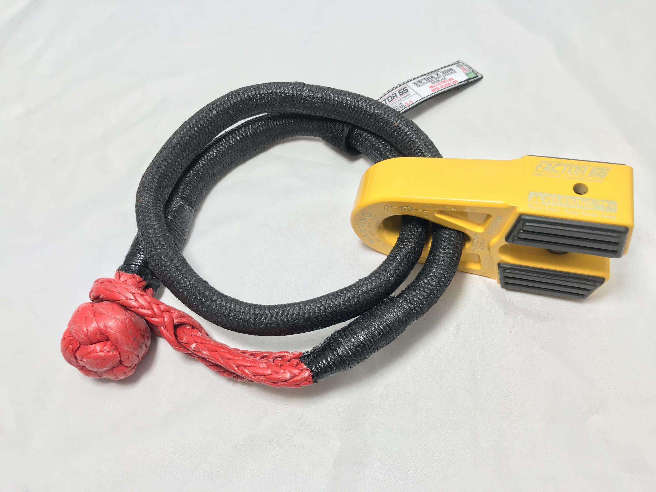 Factor 55 Extreme Duty Soft Shackle 3/8 x 20 Inch Factor 55 - Click Image to Close