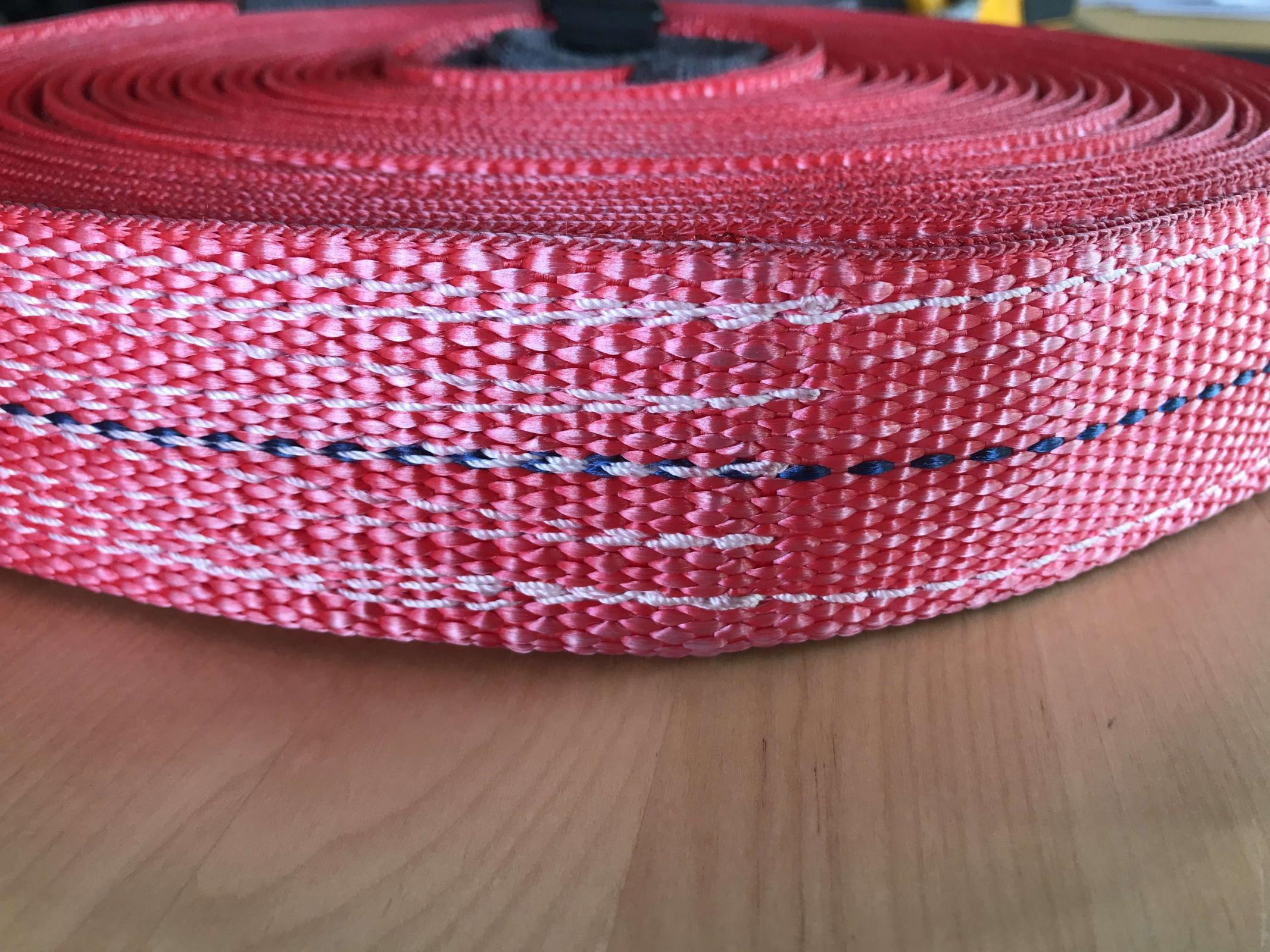 Factor 55 30 Foot Tow Strap Standard Duty 30 Foot x 2 Inch Red Factor 55