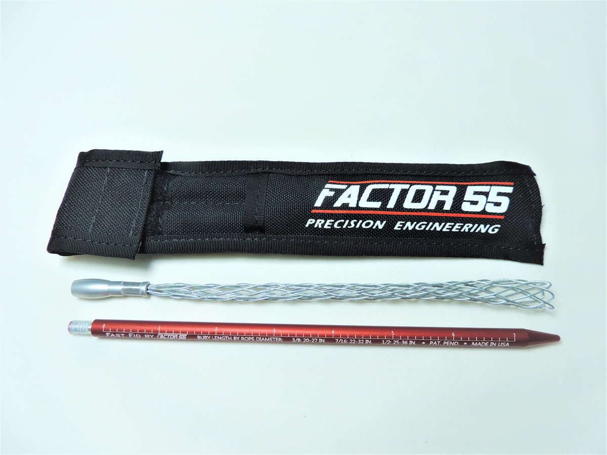 Factor 55 Fast Fid Rope Splicing Tool Red Factor 55 - Click Image to Close