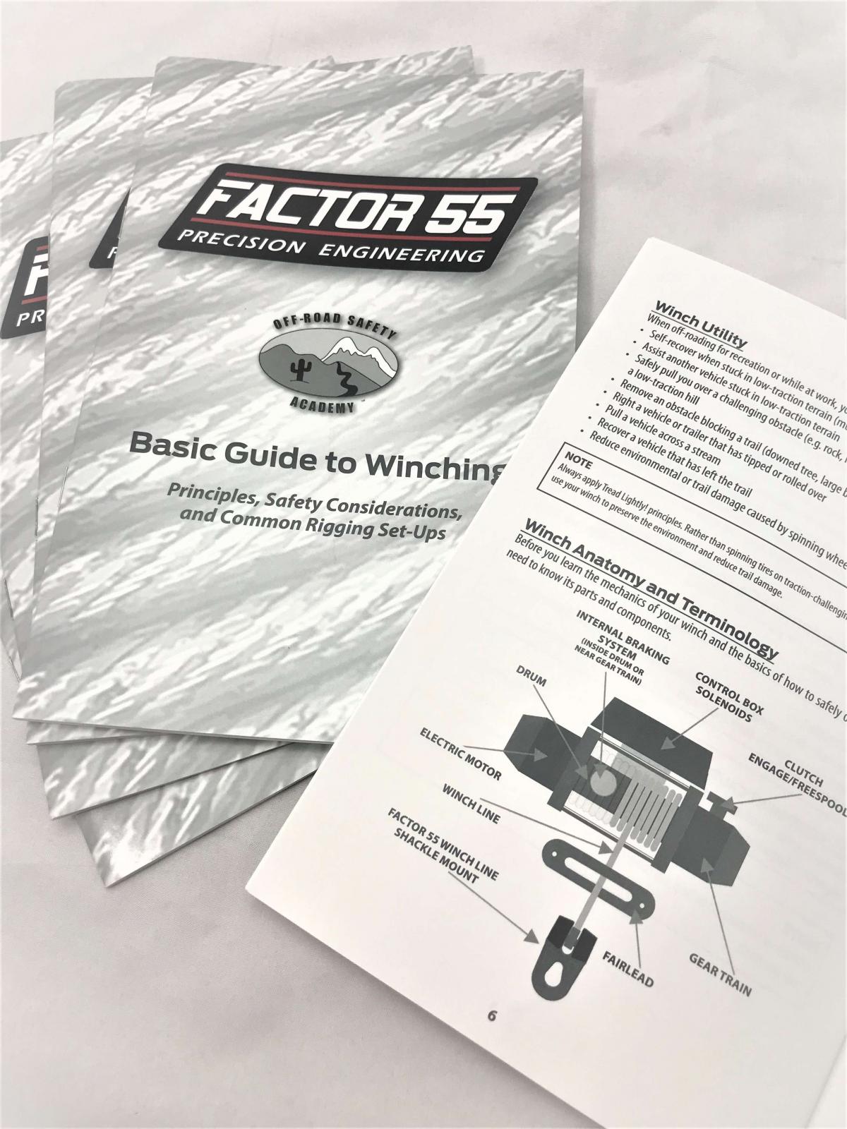 Factor 55 Basic Guide To Winching Manual Factor 55 - Click Image to Close