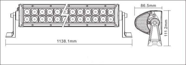 Twisted 40 inch Pro Series LED Light Bar - Click Image to Close