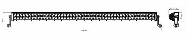 Twisted 50 inch Pro Series LED Light Bar
