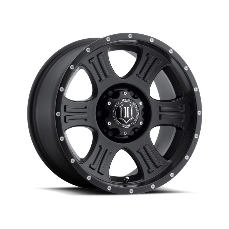 ICON SHIELD 17" Satin Black Finish ICON SHIELD 17" Satin Black Finish