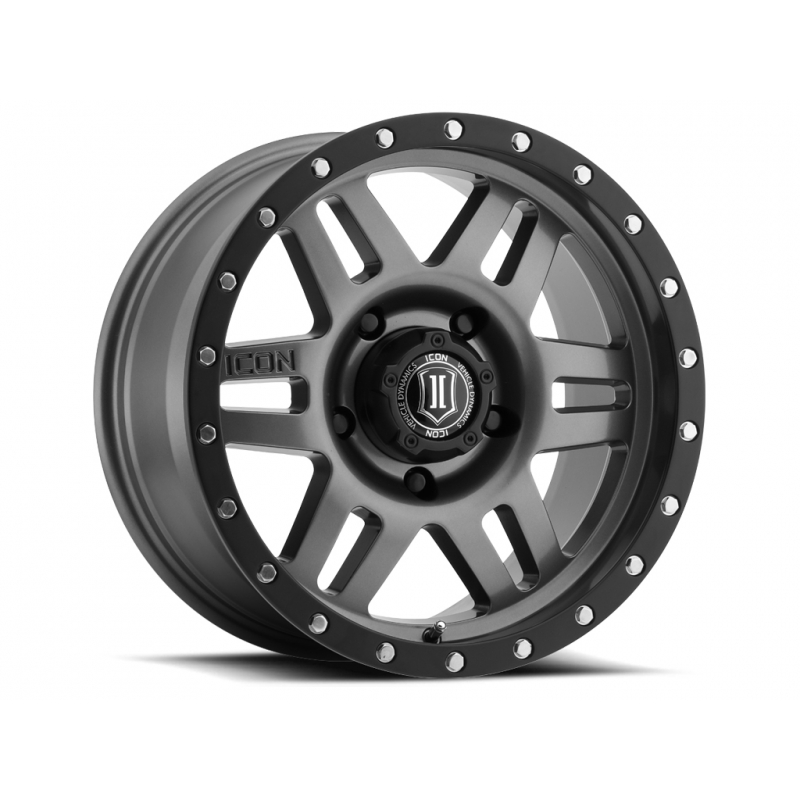 ICON SIX SPEED 17" Gunmetal Finish - Click Image to Close