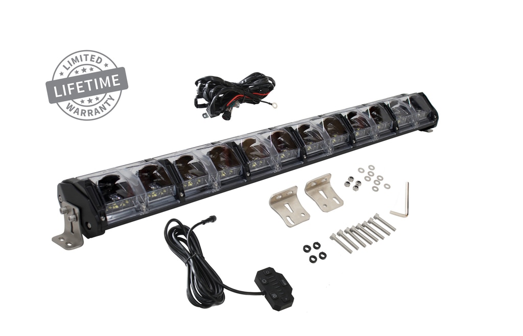Overland Vehicle Systems 30 Inch LED Light Bar With Variable Beam DRL,RGB Back Light 6 Brightness EKO - Click Image to Close