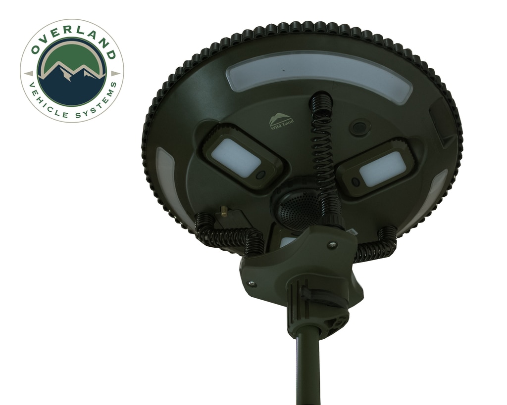 Overland Vehicle Systems Solar Camping Light Pods & Speaker Universal Wild Land - Click Image to Close