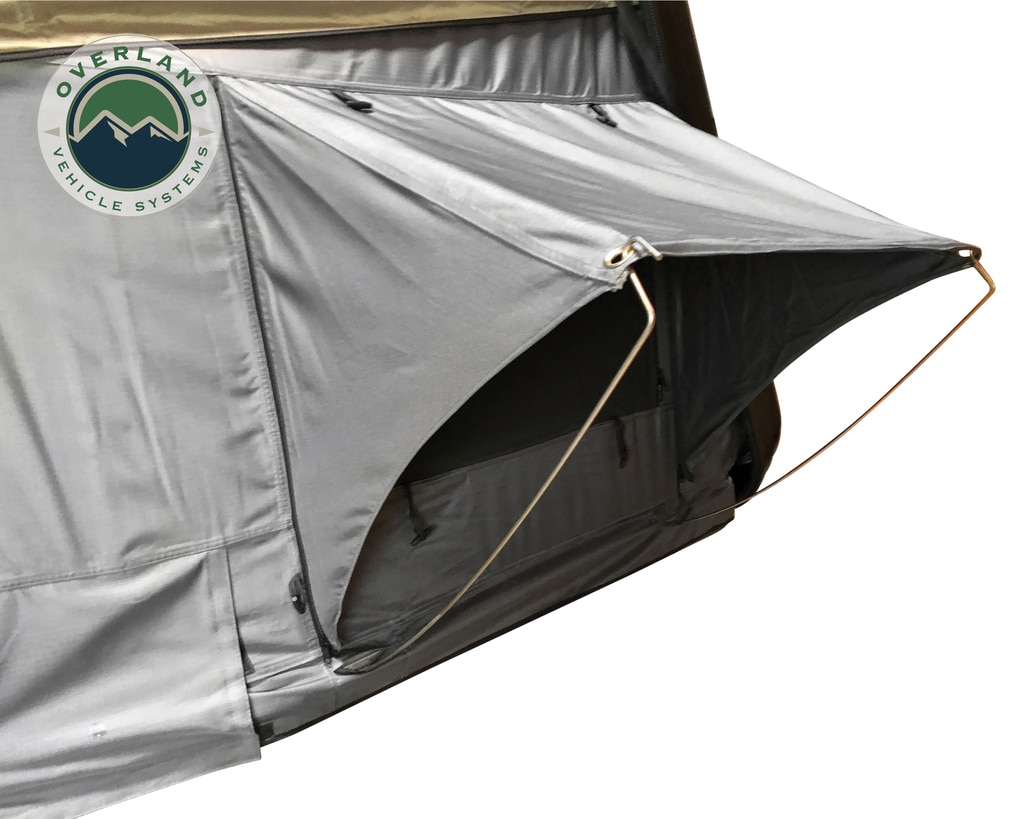 Overland Vehicle Systems Bushveld Hard Shell Roof Top Tent - Click Image to Close