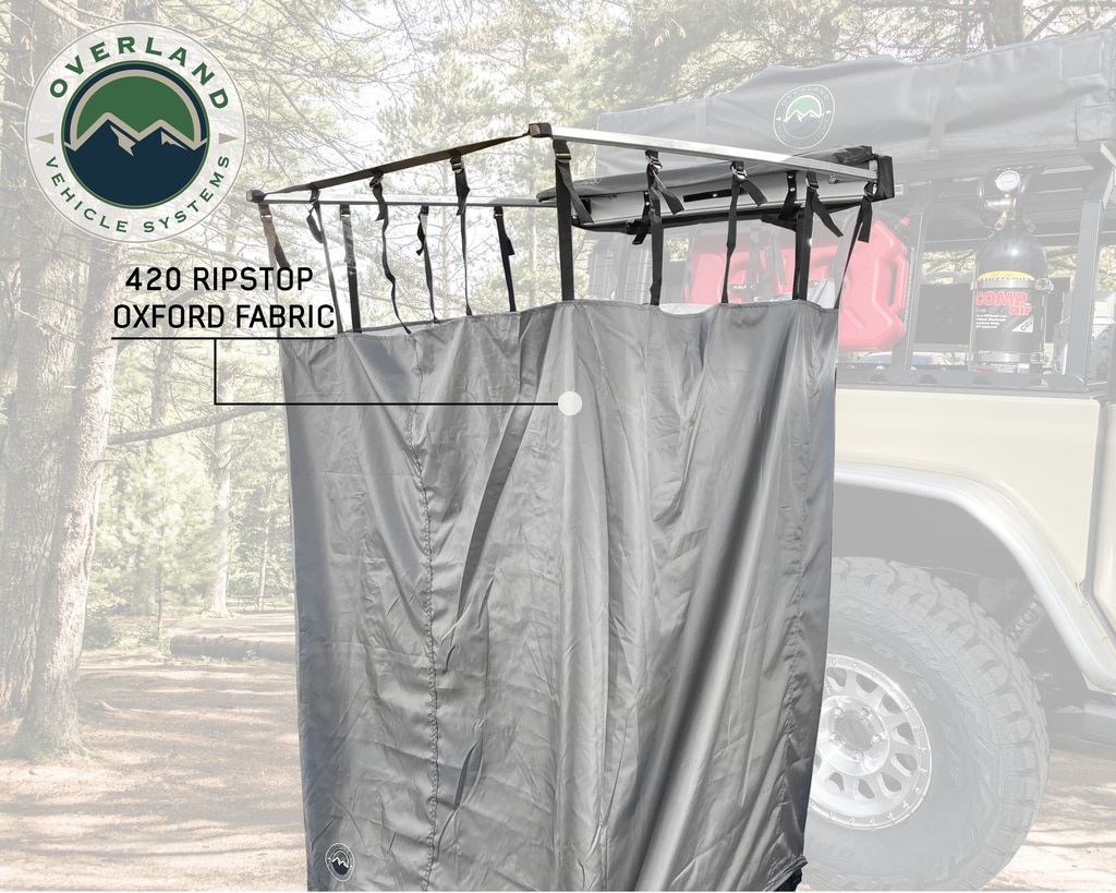 Overland Vehicle Systems Nomadic Quick Deploying Shower - Click Image to Close